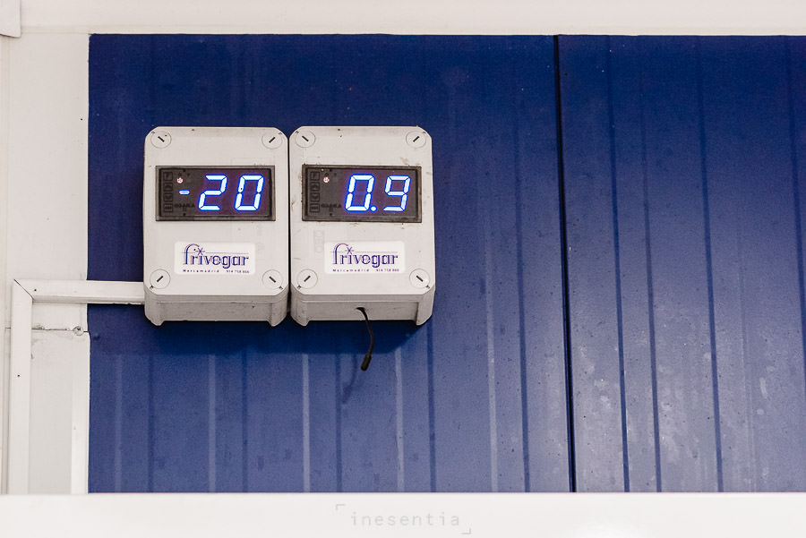 fotografia de instalacion de frio industrial y maquinaria en Mercamadrid
