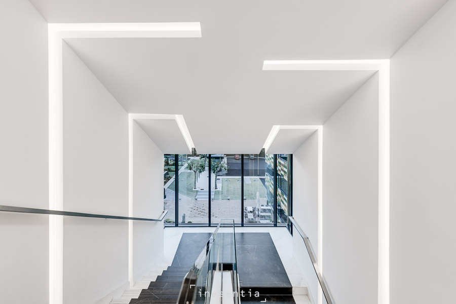 fotografia de arquitectura renovacion de edificio de oficinas en La Florida (Madrid)
