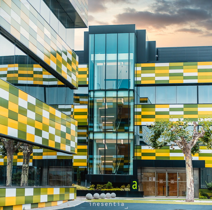 fotografia de arquitectura renovacion de edificio de oficinas en La Florida (Madrid)